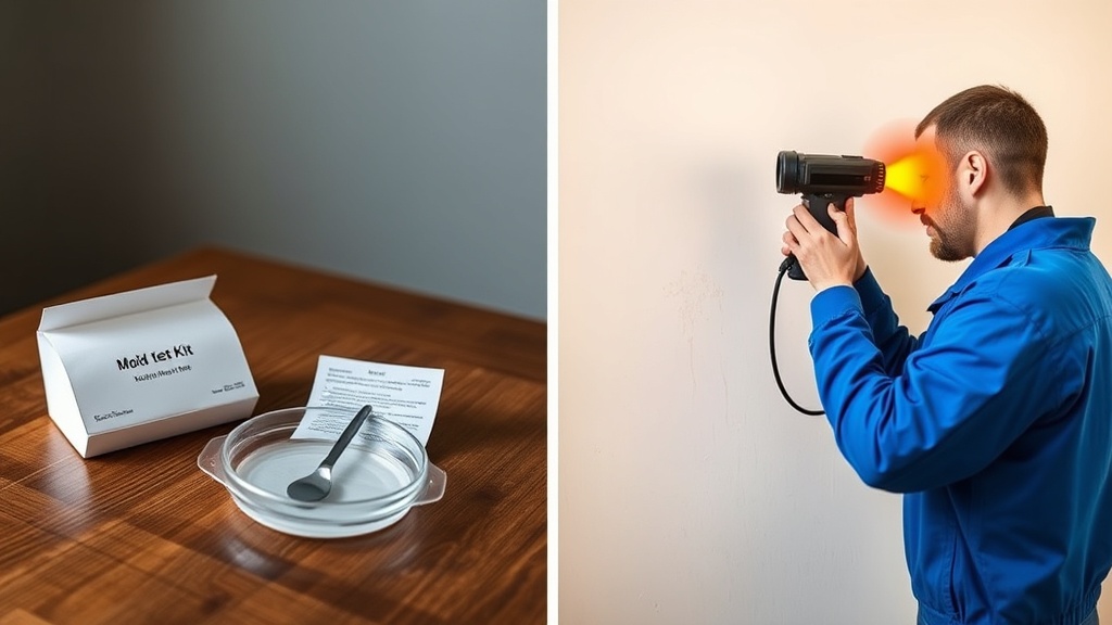 Mold Test Kits vs Professional Inspection: When to DIY